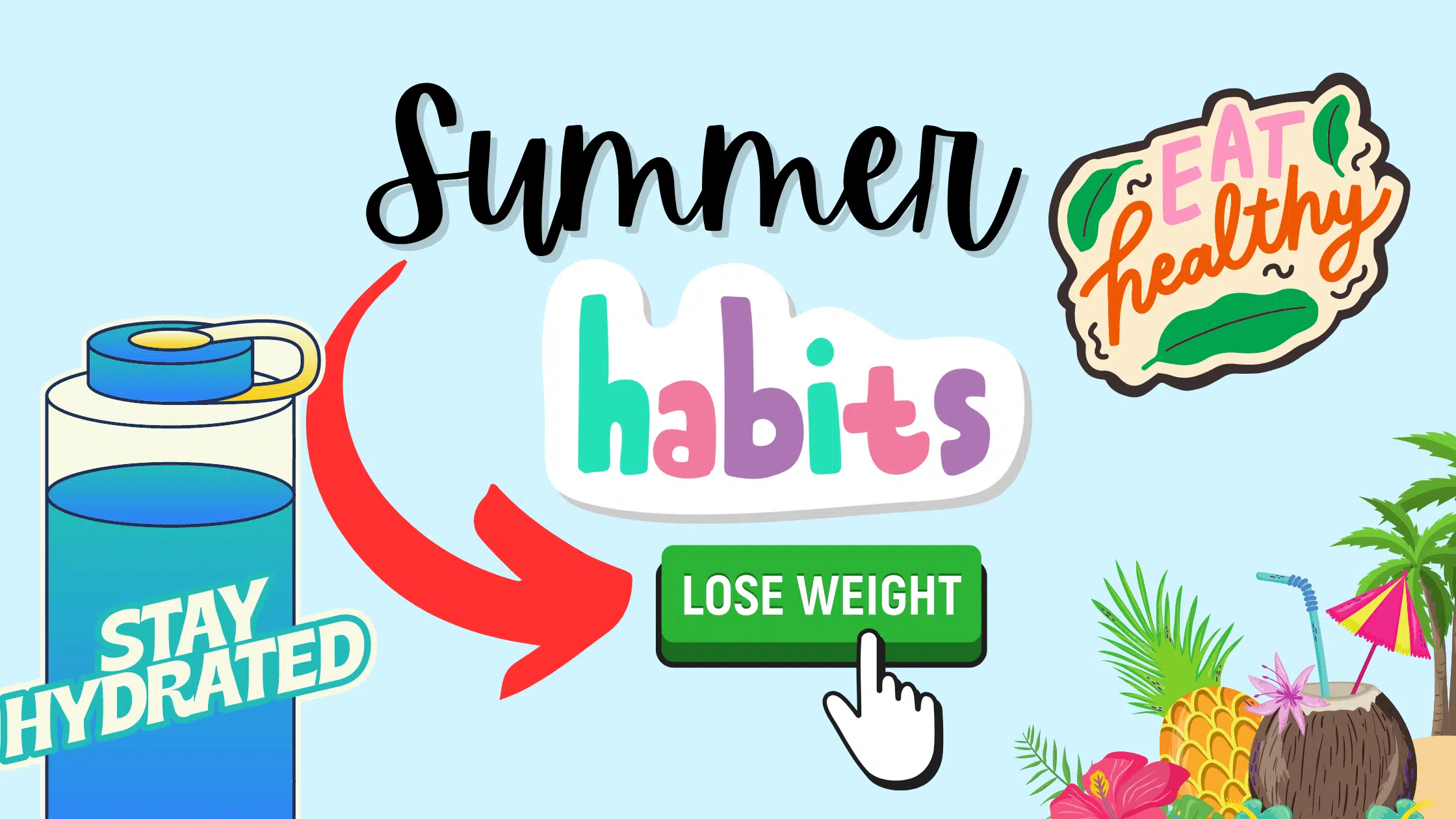 how to lose weight in summer