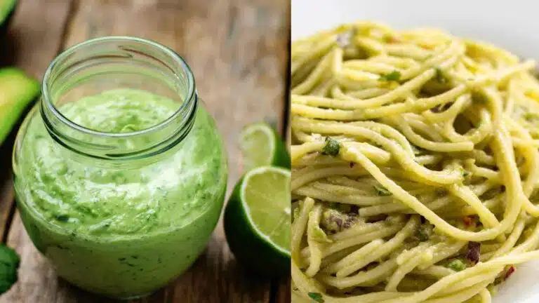 in 15 Mins – Creamy Avocado Sauce Recipe Pasta – A Delectable Delight