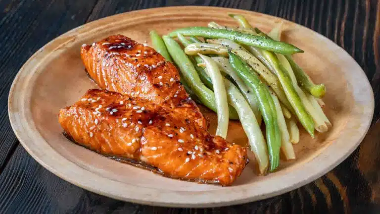 Sweet and Spicy Air Fryer Salmon Recipe : : Fiery and Flavorful
